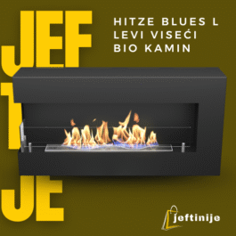 HITZE BLUES L Levi viseći bio kamin