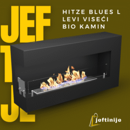 HITZE BLUES L Levi viseći bio kamin