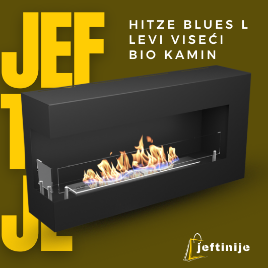 HITZE BLUES L Levi viseći bio kamin - Слика 2