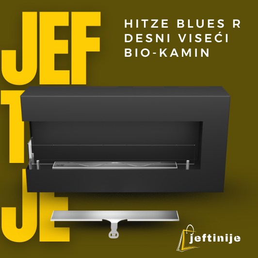 HITZE BLUES L Levi viseći bio kamin - Слика 5