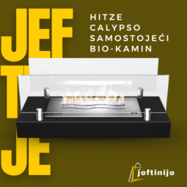 HITZE CALYPSO Samostojeći bio-kamin