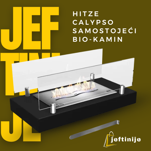 HITZE CALYPSO Samostojeći bio-kamin - Слика 2