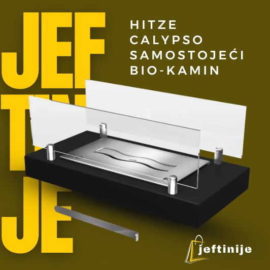 HITZE CALYPSO Samostojeći bio-kamin - Слика 3