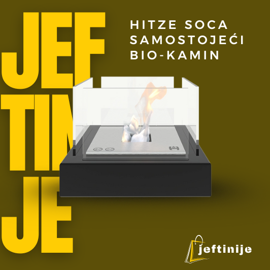 HITZE SOCA samostojeći bio-kamin