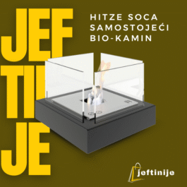 HITZE SOCA samostojeći bio-kamin