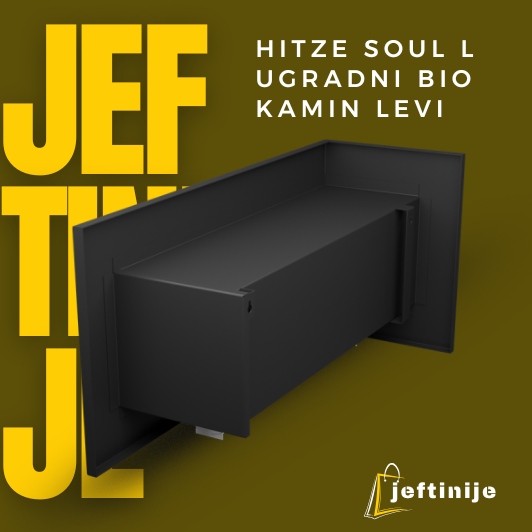 HITZE SOUL L Ugradni bio kamin levi - Слика 5