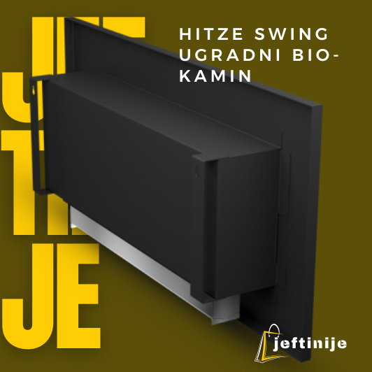 HITZE SWING Ugradni bio-kamin - Слика 5