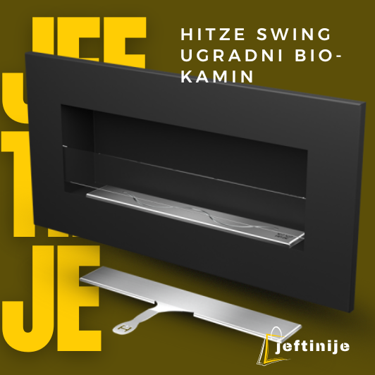 HITZE SWING Ugradni bio-kamin - Слика 2