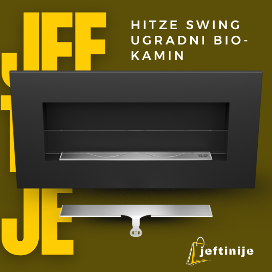 HITZE SWING Ugradni bio-kamin - Слика 3