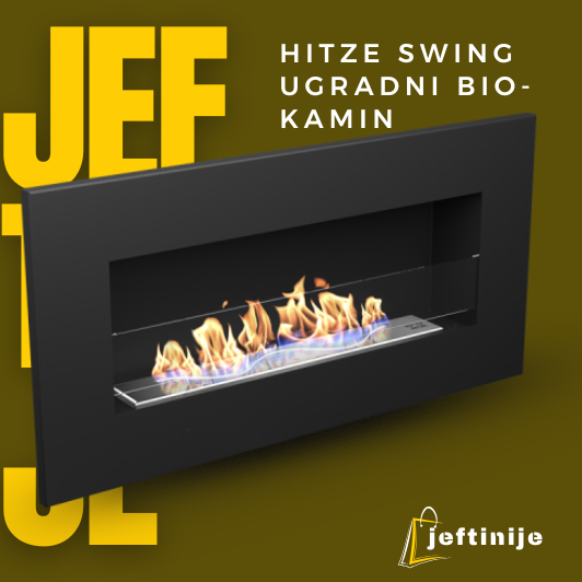 HITZE SWING Ugradni bio-kamin - Слика 4